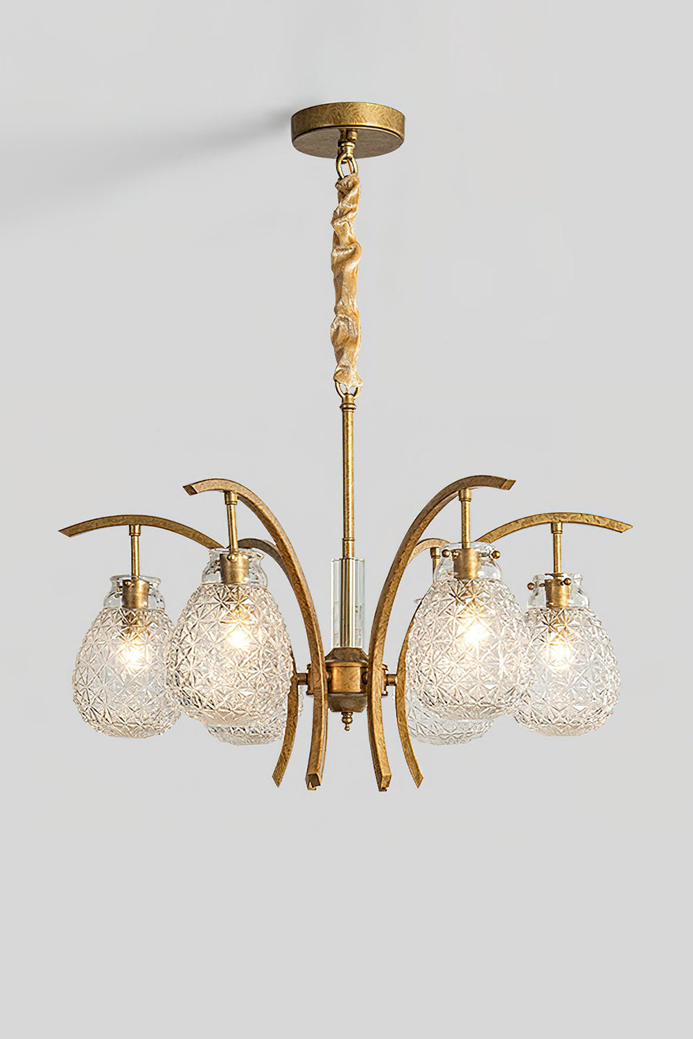 Flower bag chandelier - view 12 | vexalamps