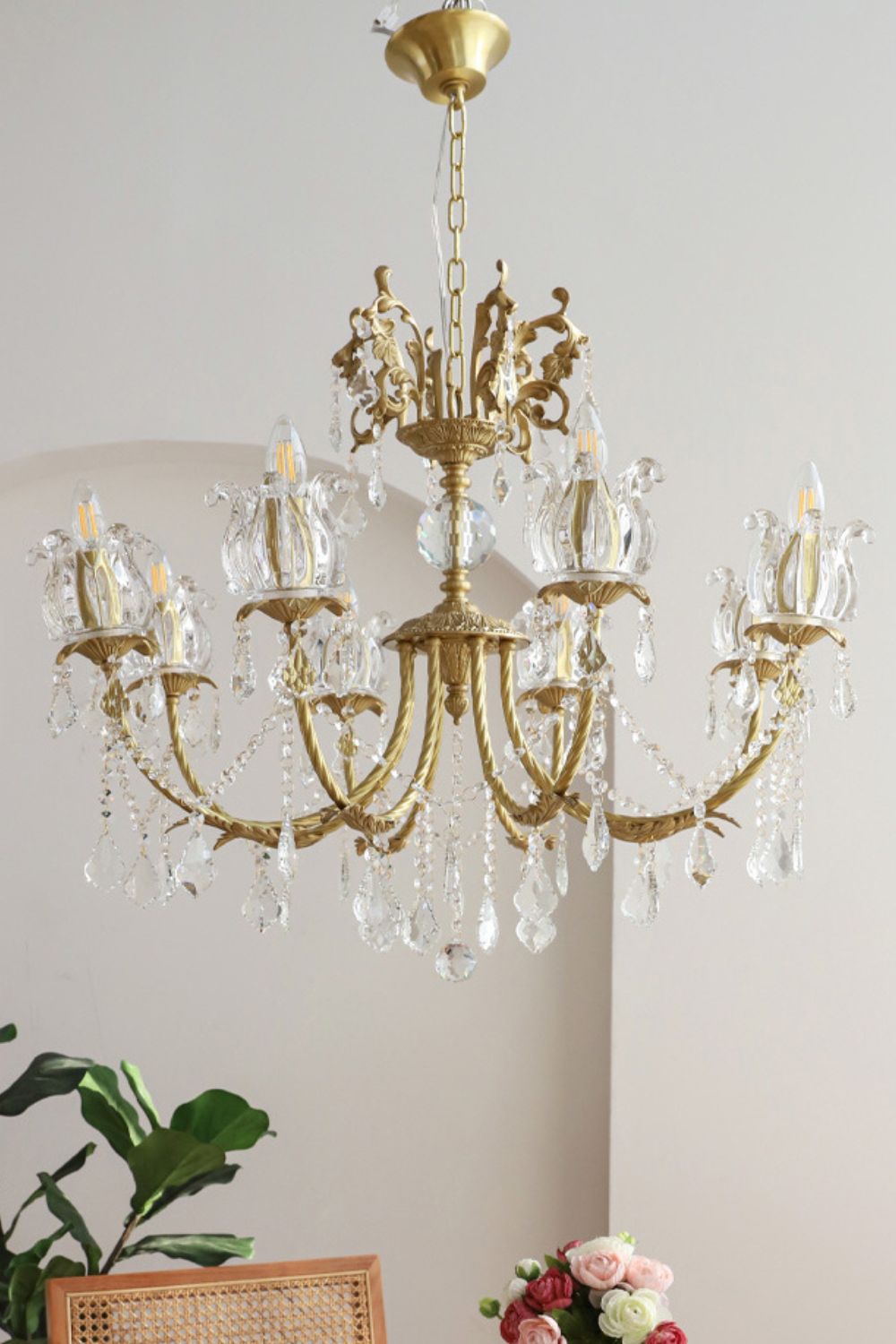 French Crystal Chandelier - vexalamps