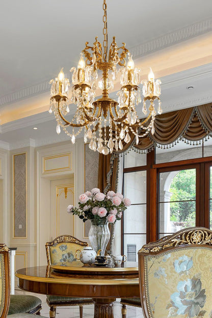 French Crystal Chandelier - vexalamps