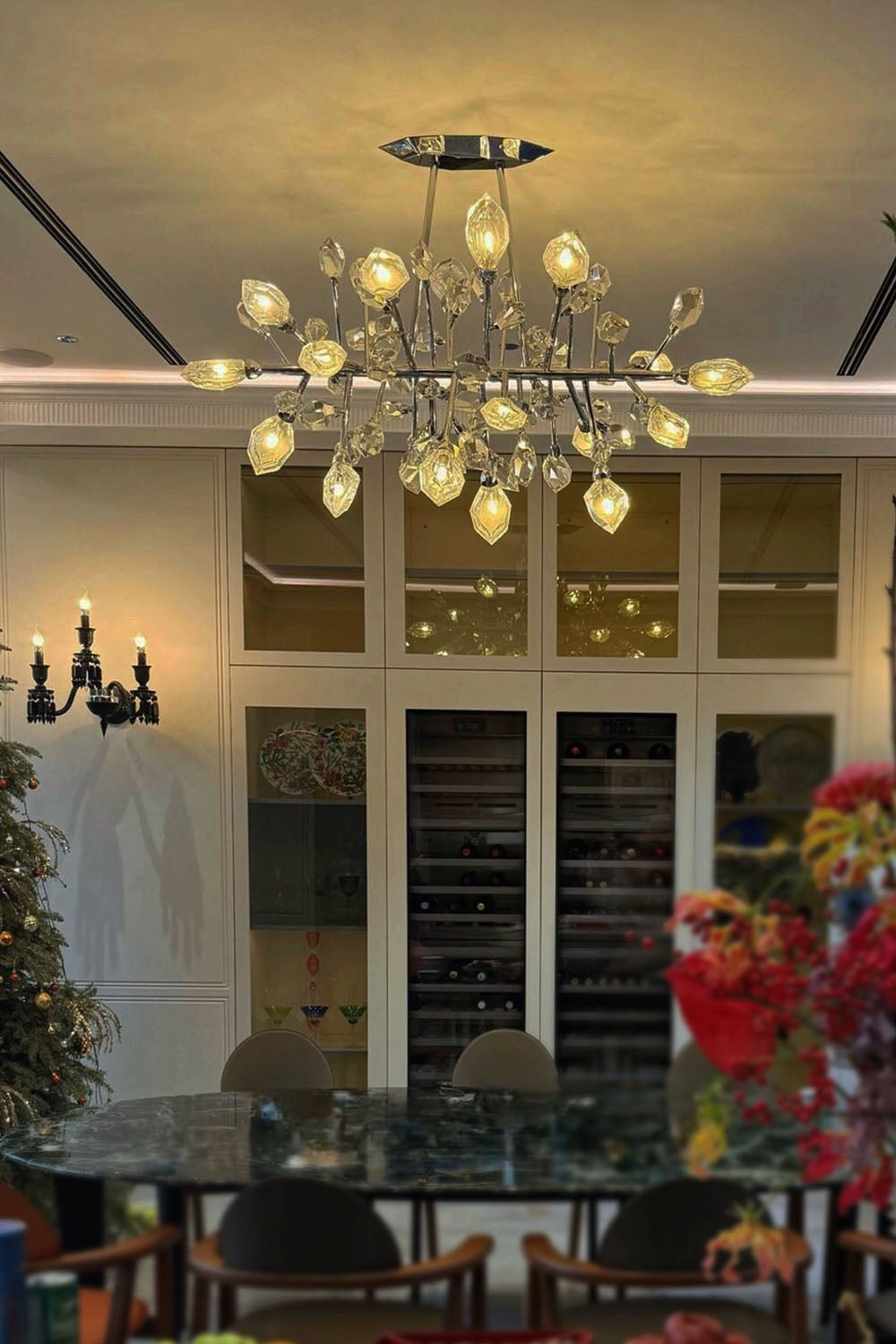 French Light Luxury Crystal Chandelier - view 3 | vexalamps
