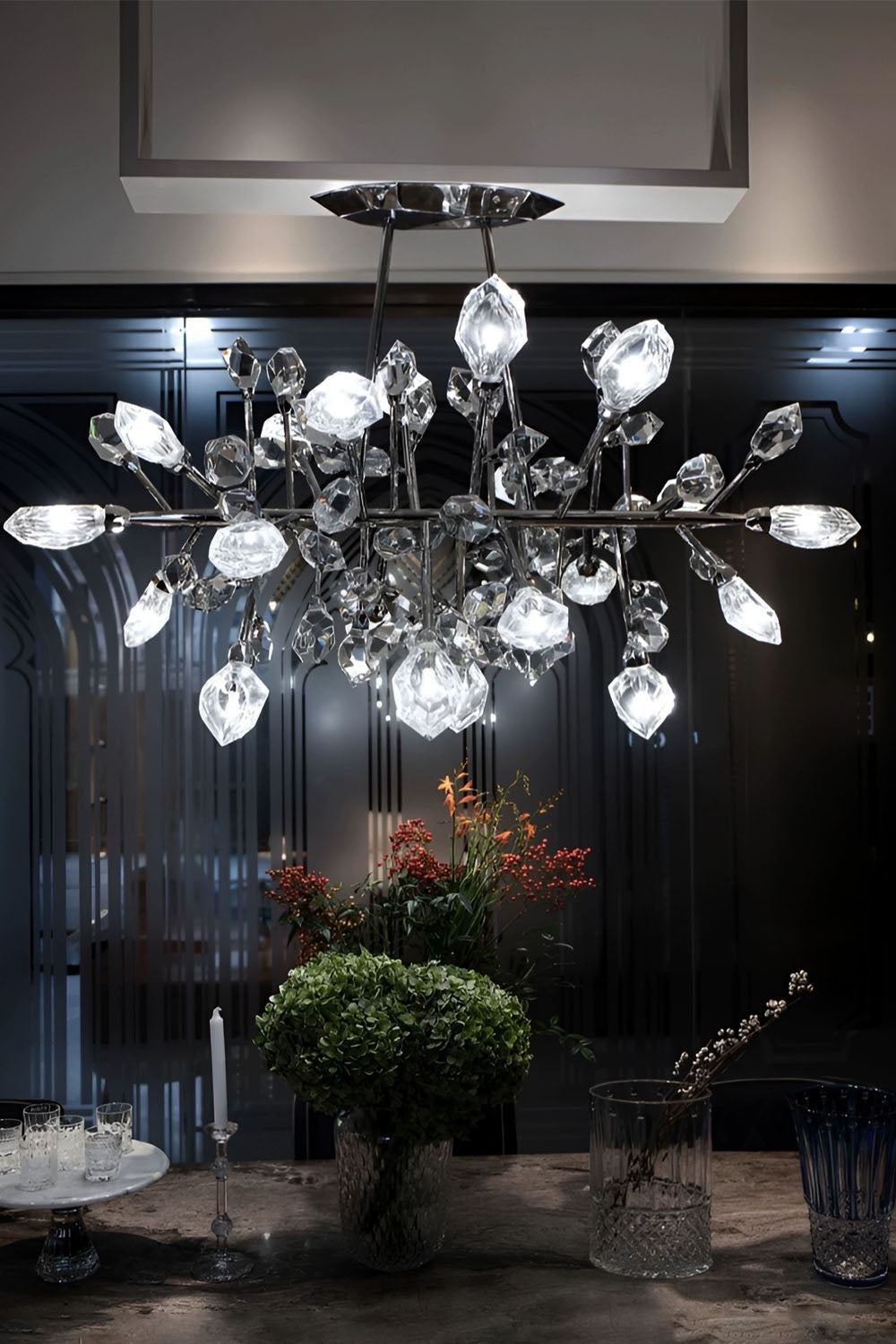 French Light Luxury Crystal Chandelier - view 2 | vexalamps