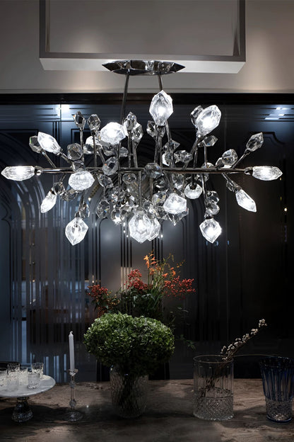 French Light Luxury Crystal Chandelier - view 2 | vexalamps