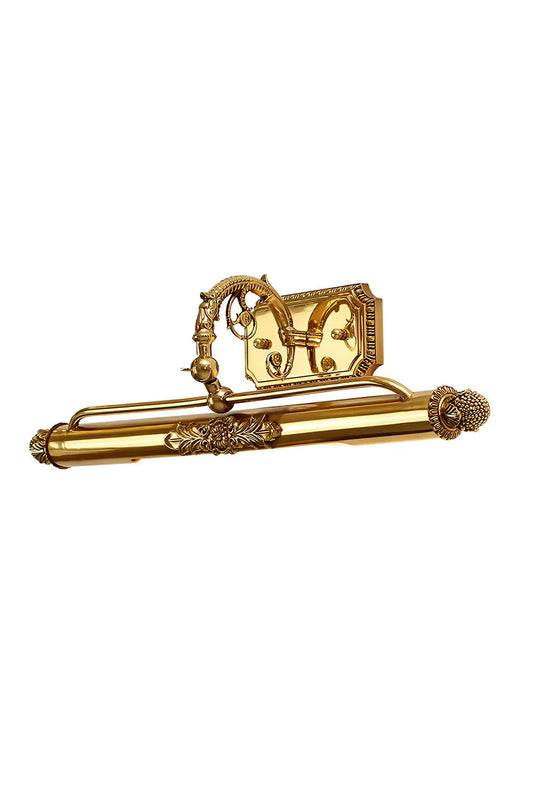 French Retro Cylindrical Copper Wall Lamp | vexalamps