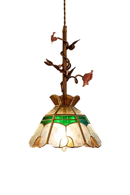 French Retro Glass Rose Chandelier - view 16 | vexalamps