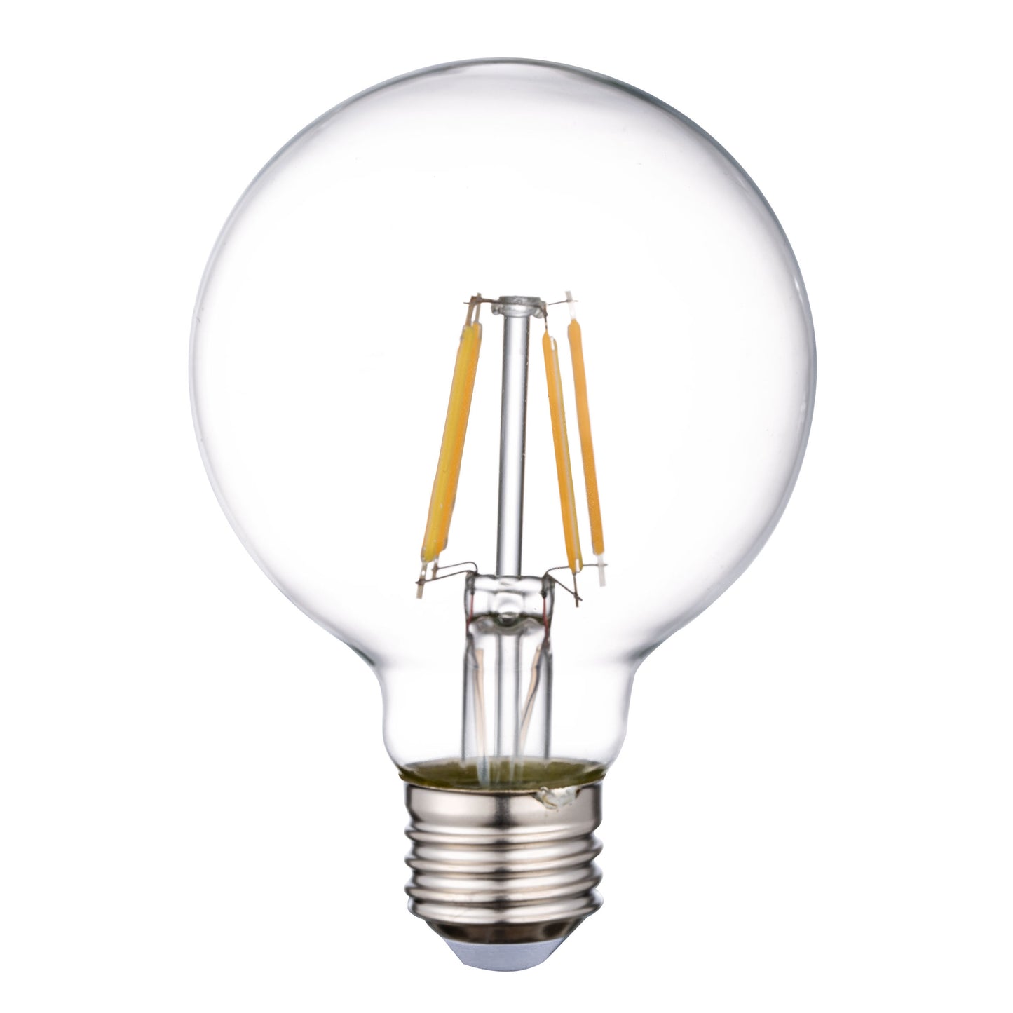 G25 Frosted LED Globe Bulb, E26 3.8W 2700K Warm White