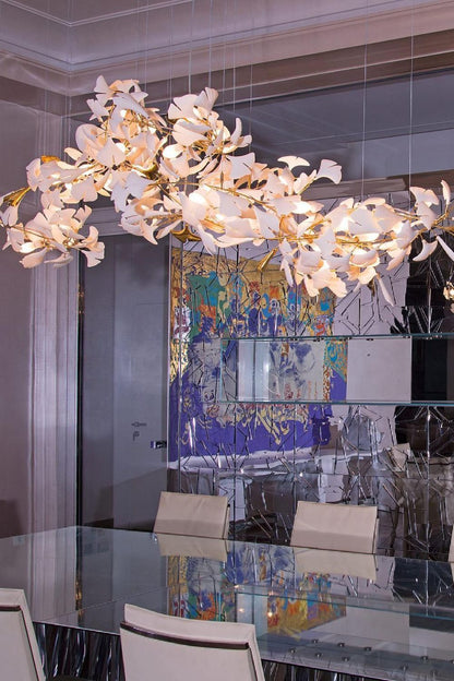 Gingko Chandelier A - vexalamps