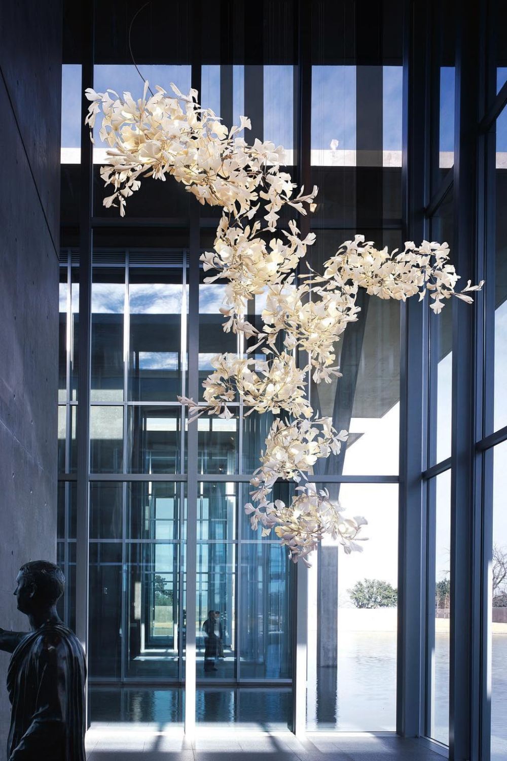 Gingko Chandelier A - vexalamps