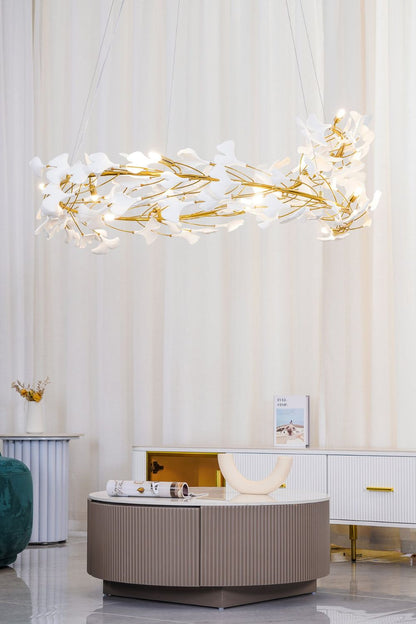 Gingko Chandelier U - vexalamps