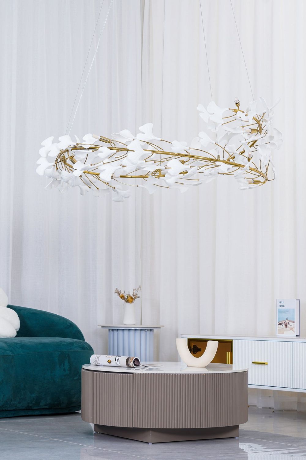 Gingko Chandelier U - vexalamps