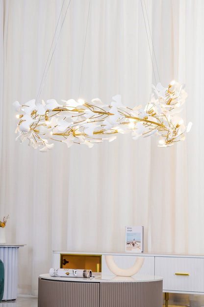 Gingko Chandelier U - vexalamps