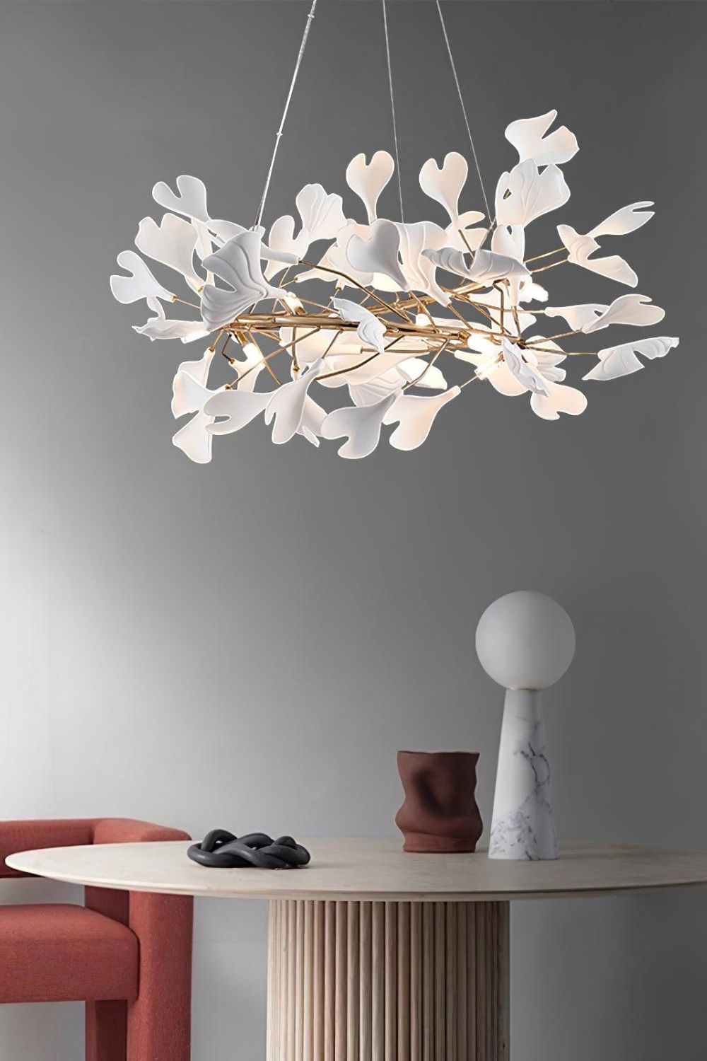Gingko Chandelier U - vexalamps