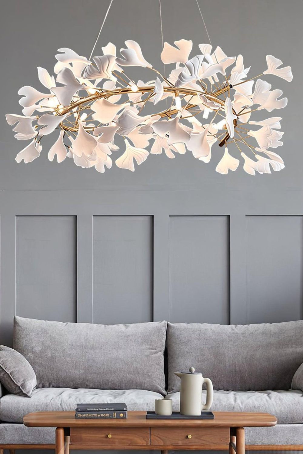 Gingko Chandelier U - vexalamps