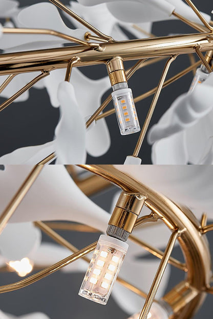 Gingko Chandelier U - vexalamps