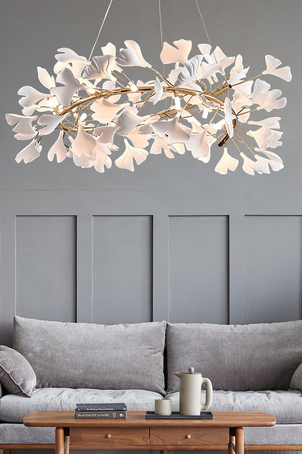 Gingko Chandelier U - vexalamps