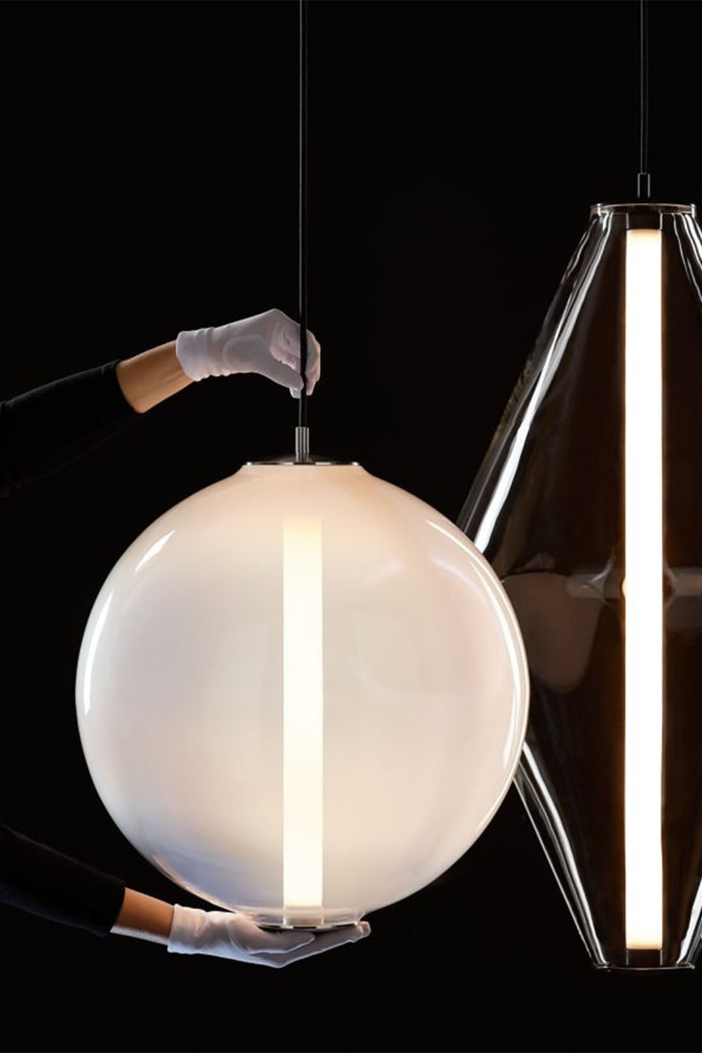 Glass Buoy Pendant Light - view 16 | vexalamps
