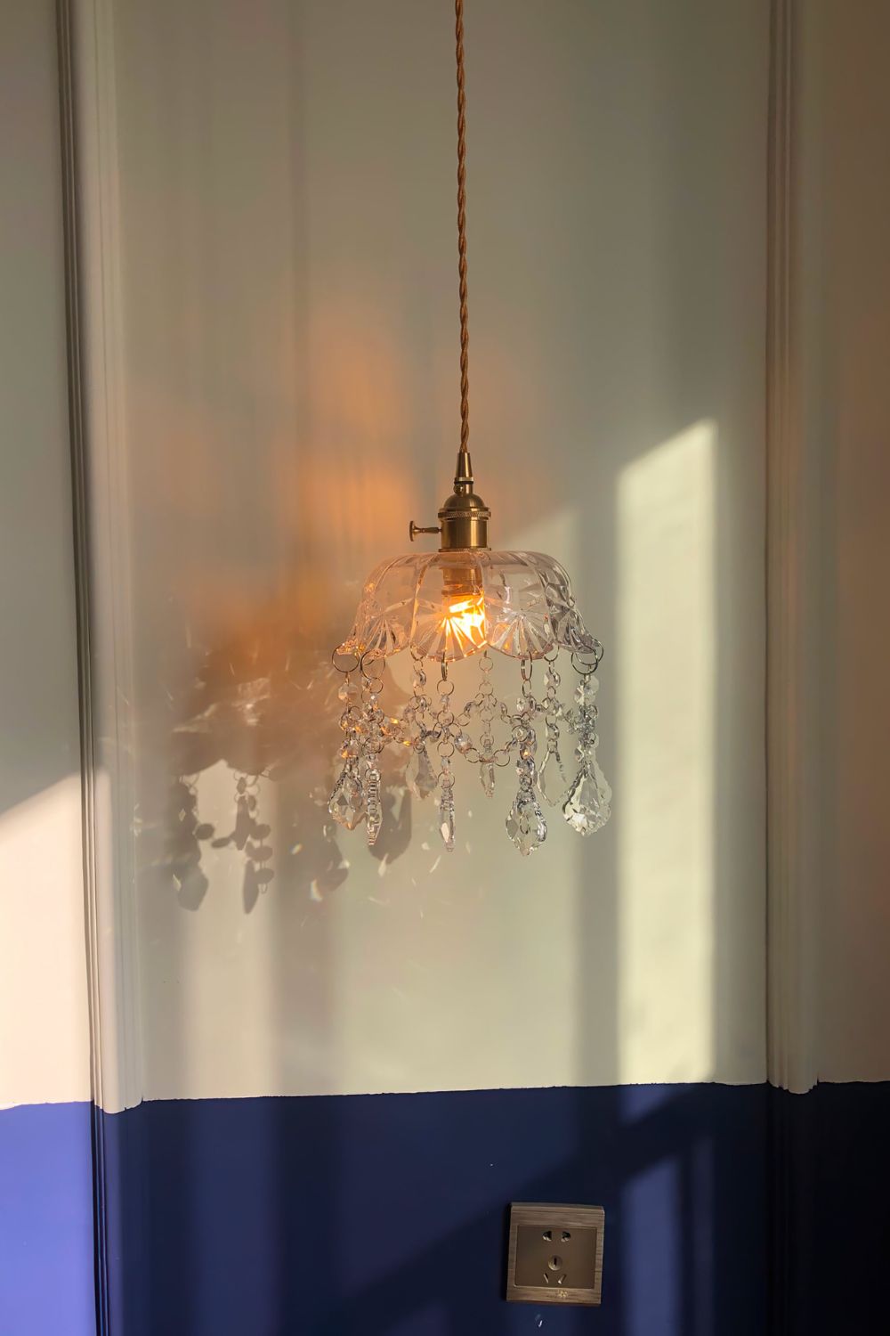 Glass Jewel Pendant Light - vexalamps