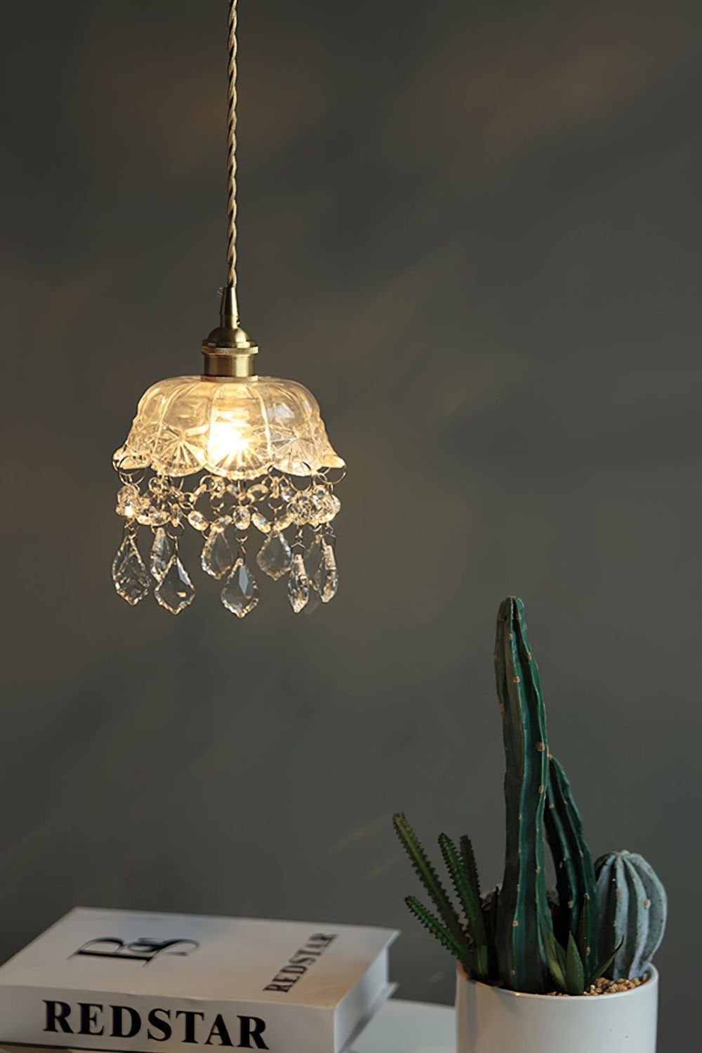 Glass Jewel Pendant Light - vexalamps