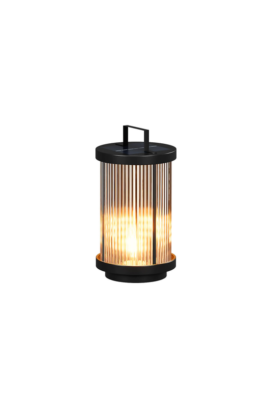 Glass Lantern Outdoor Table Lamp | vexalamps