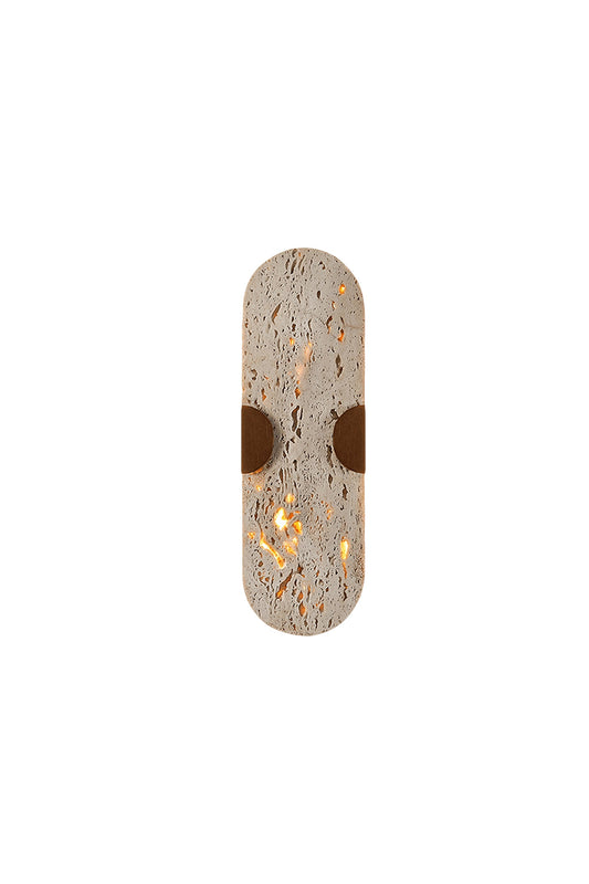 GlowPore Travertine Wall Lamp | vexalamps