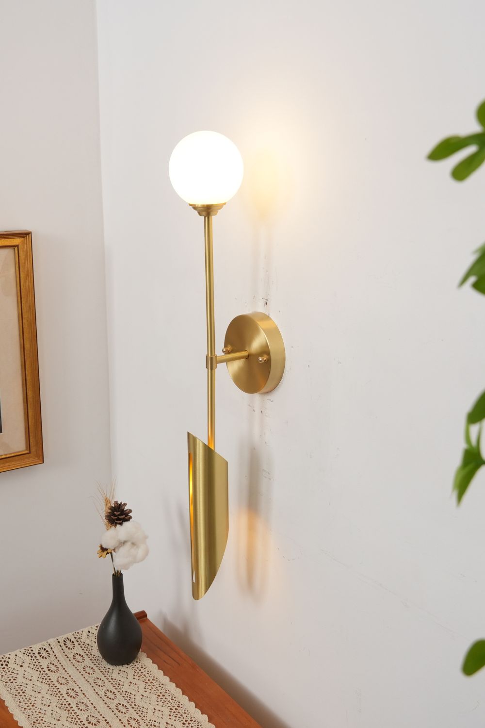 Gold Ion Modern Wall Lamp - view 16 | vexalamps