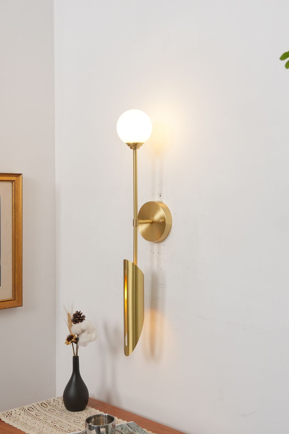Gold Ion Modern Wall Lamp - view 13 | vexalamps