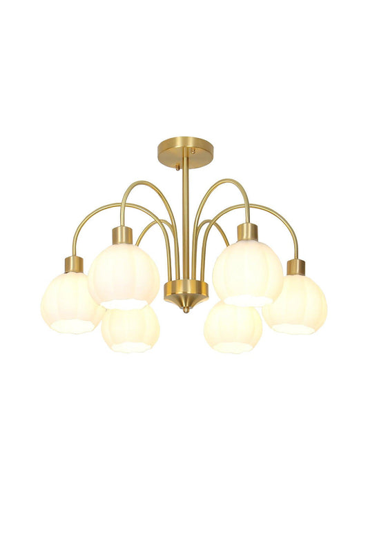 Golden Tulip Pendant Chandelier | vexalamps