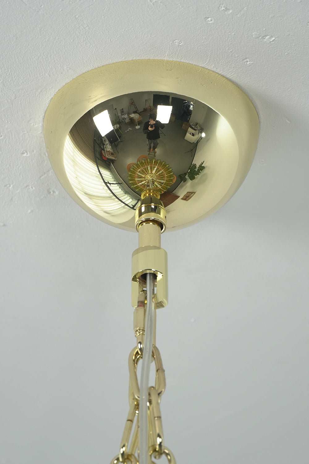 Green Glacier Tier Chandelier |Metal detail | vexa lamps