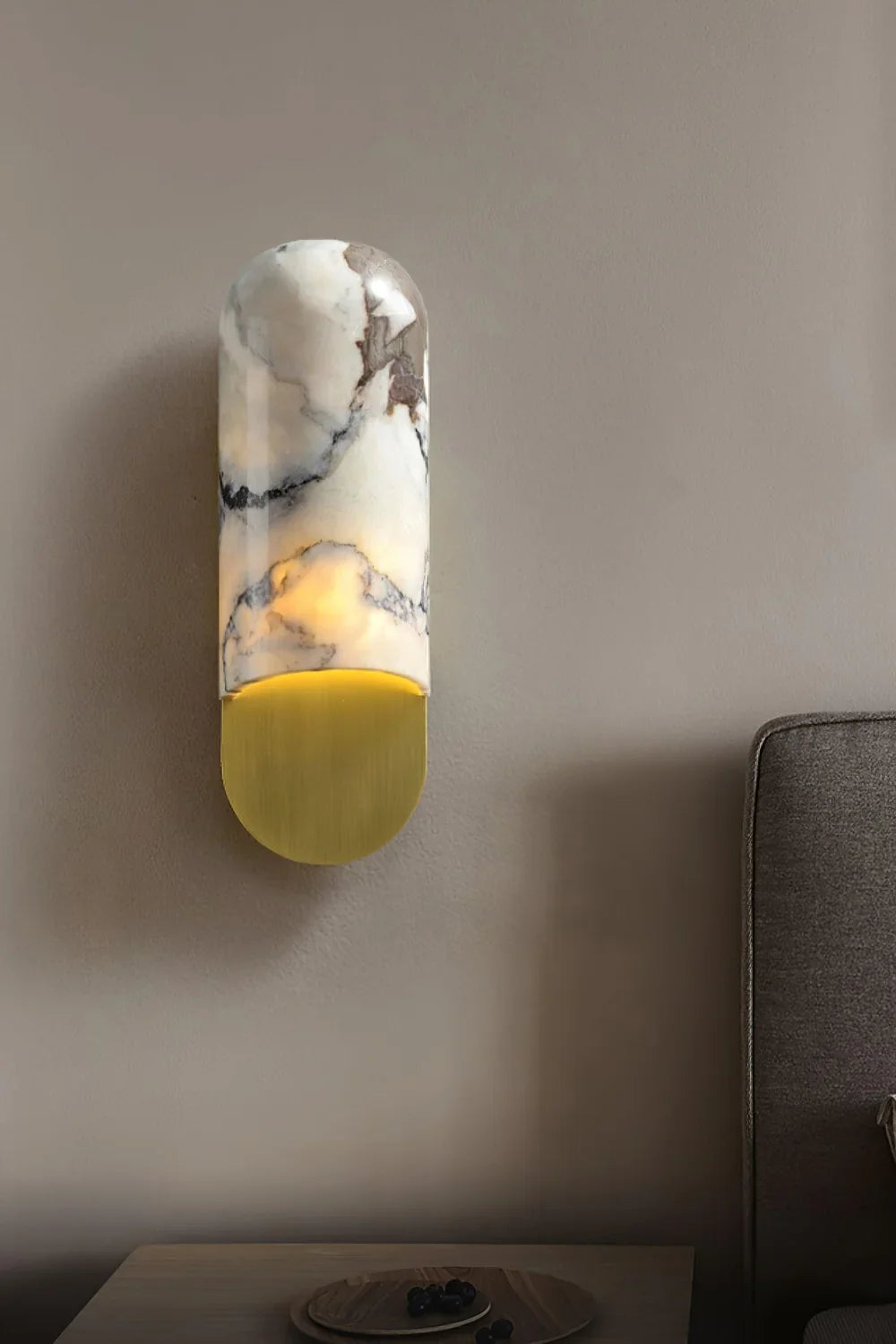 Marble Hl Wall Sconce - view 6 | vexalamps