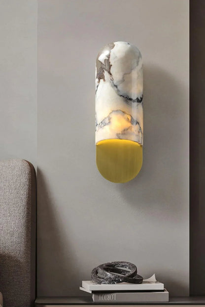 Marble Hl Wall Sconce - view 3 | vexalamps
