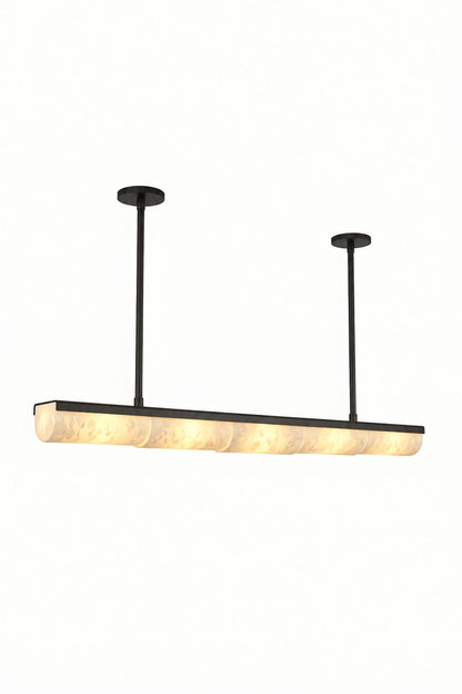 Imperial Strata Alabaster Linear Pendant Lamp