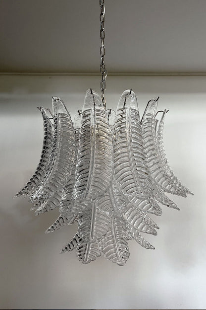 Italian Art Leaf Chandelier - view 20 | vexalamps