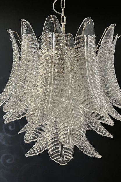 Italian Art Leaf Chandelier - view 21 | vexalamps