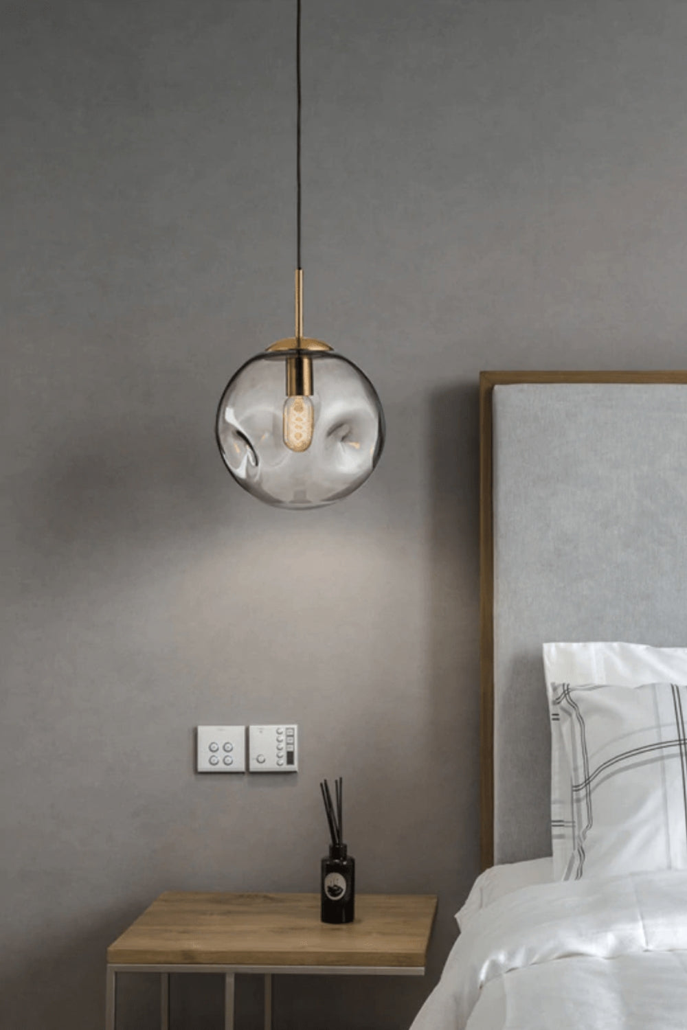 Jaden Dimpled Pendant Light - vexalamps