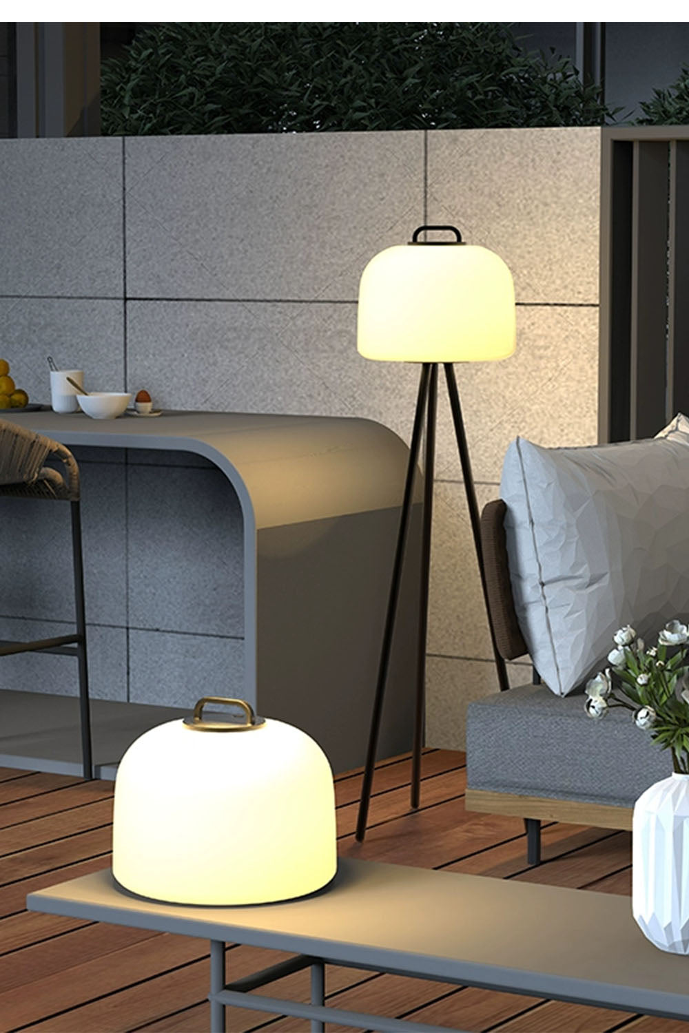 Kettle Tripod Rechargeable Floor Lamp - view 12 | vexalamps