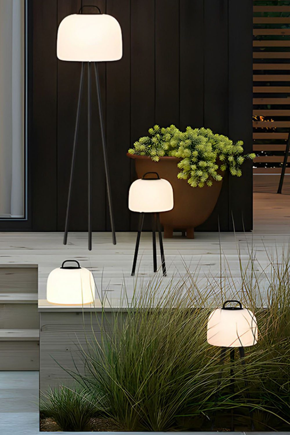 Kettle Tripod Rechargeable Floor Lamp - view 7 | vexalamps