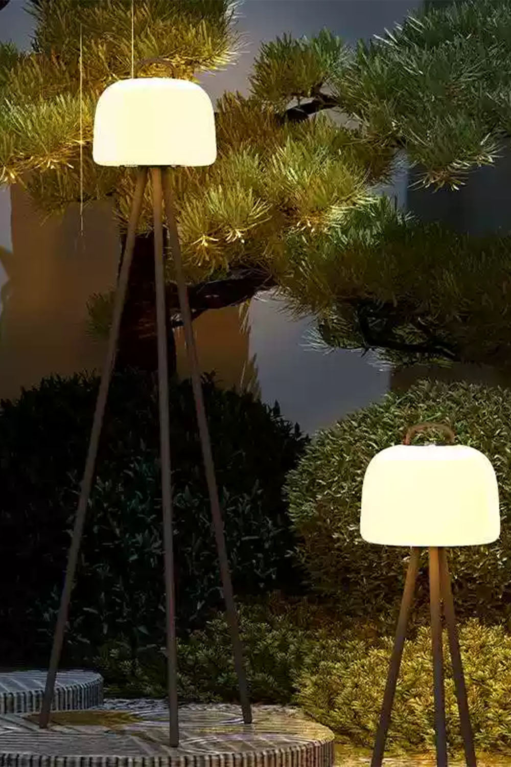 Kettle Tripod Rechargeable Floor Lamp - view 9 | vexalamps