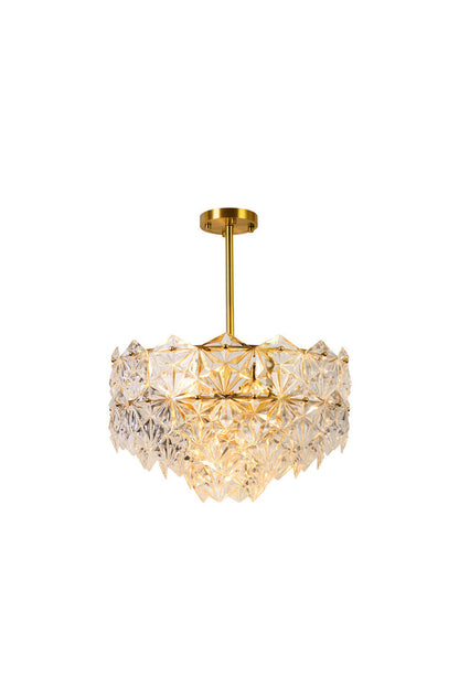Kinkeldey Crystal Prism Chandelier - vexalamps