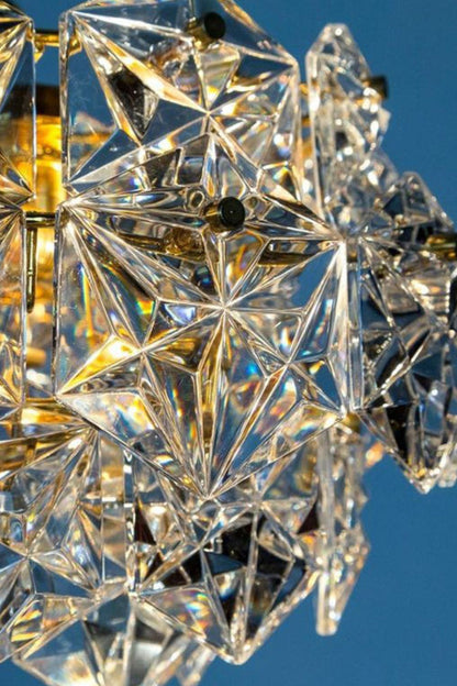 Kinkeldey Crystal Prism Chandelier - vexalamps
