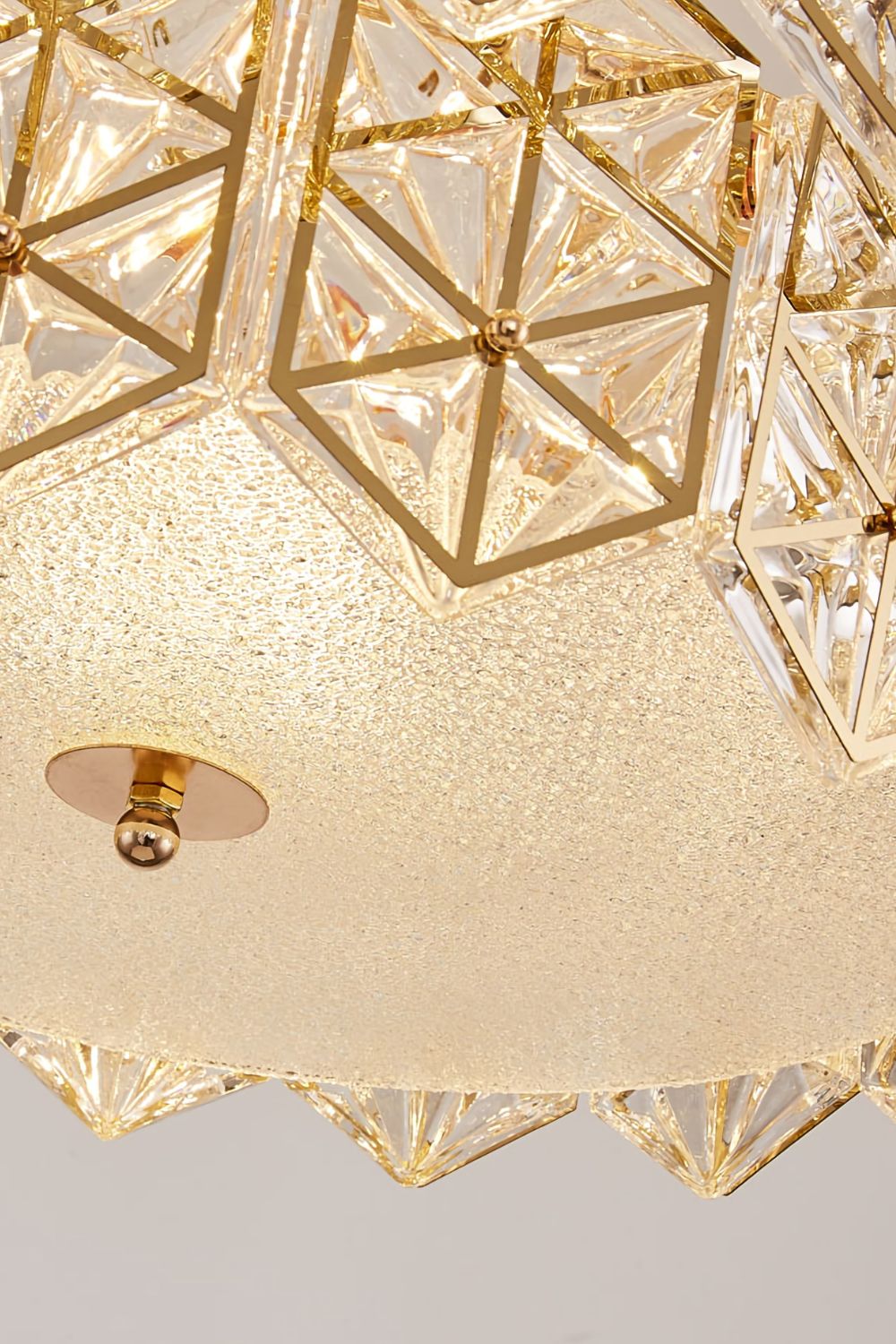 Kinkeldey Crystal Prism Chandelier - vexalamps
