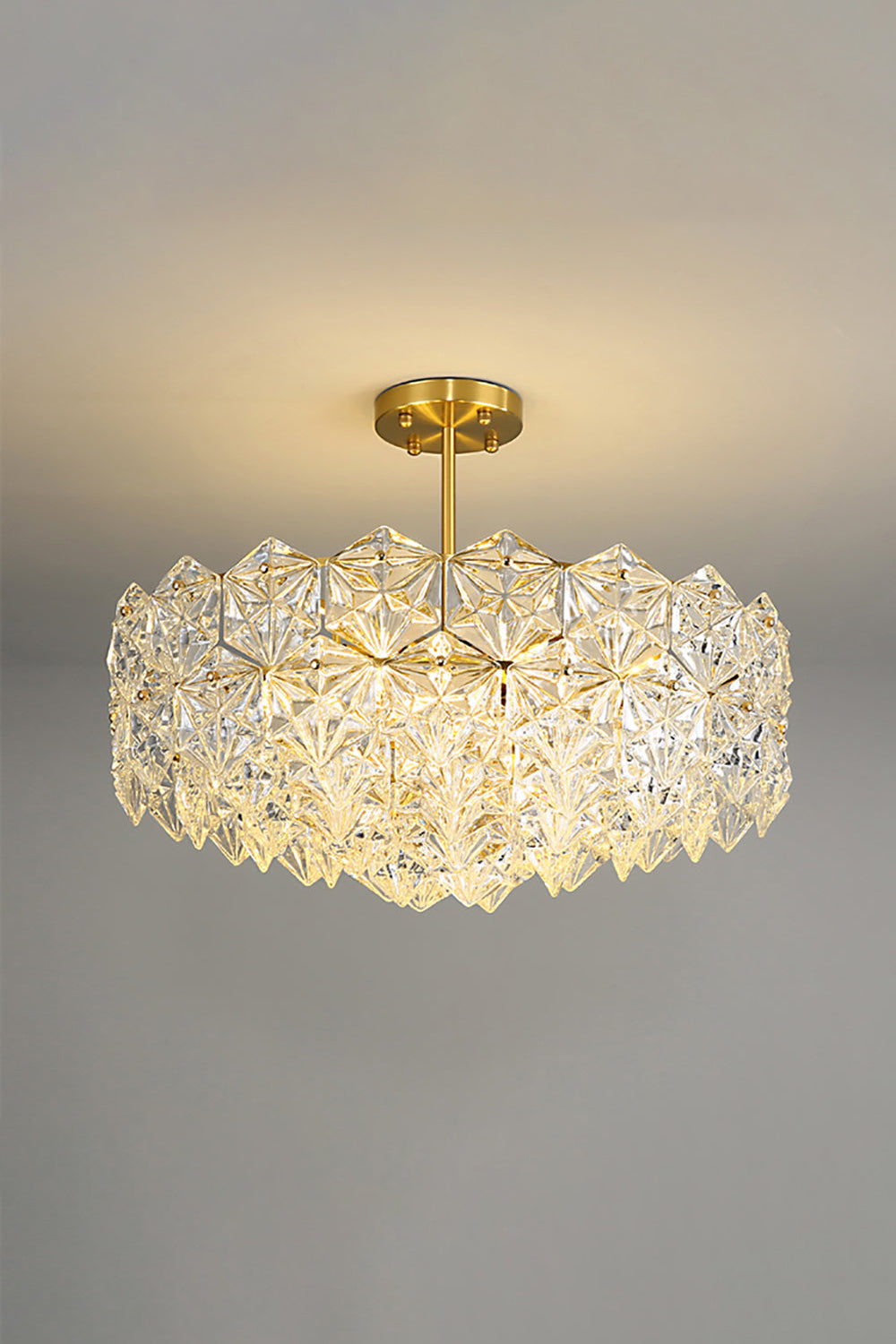 Kinkeldey Crystal Prism Chandelier - vexalamps