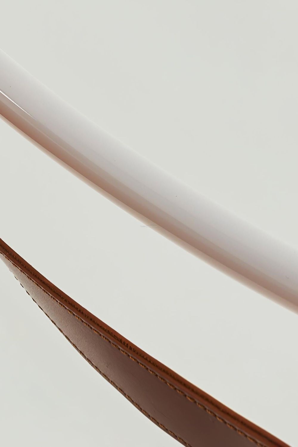 Leather Arc Loop Pendant Light - view 15 | vexalamps
