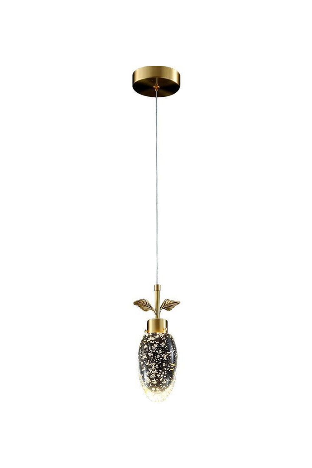Leaves Water Drops Pendant Light - vexalamps