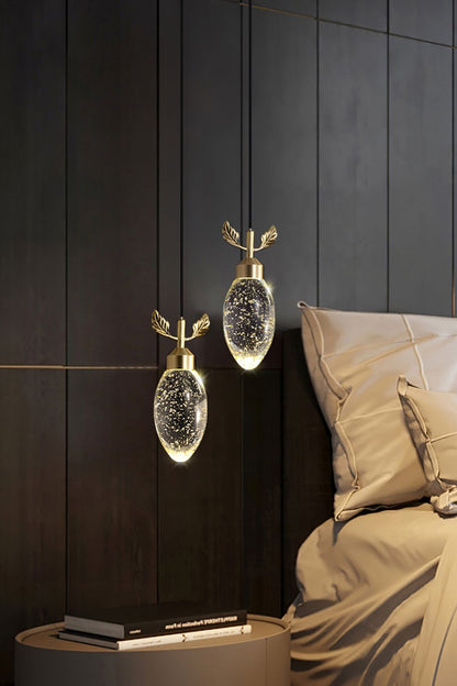 Leaves Water Drops Pendant Light - vexalamps