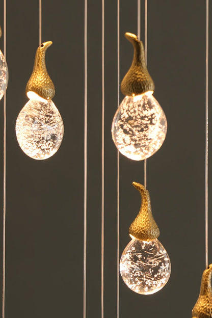 Leo Bubble Chandelier - vexalamps