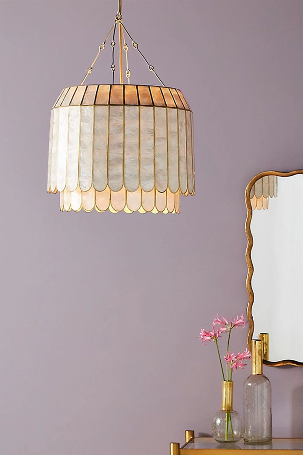 Light Luxury Shell Chandelier - view 9 | vexalamps