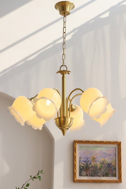 Flowers Lily of the Valley Chandelier - view 10 | vexalamps