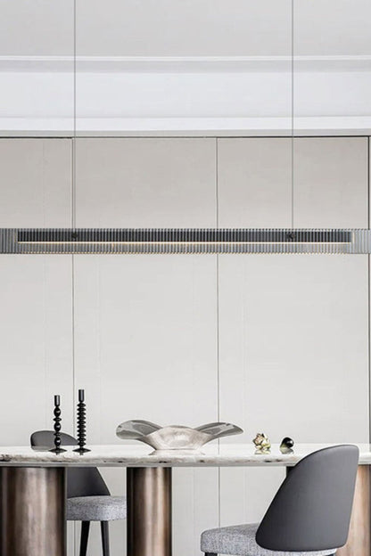 Linear Glass Pendant Light - vexalamps