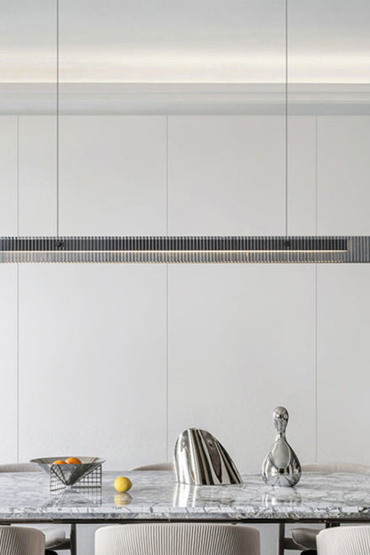 Linear Glass Pendant Light - vexalamps