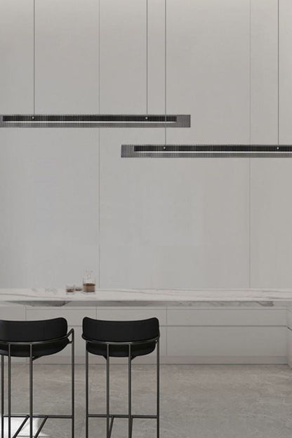 Linear Glass Pendant Light - vexalamps