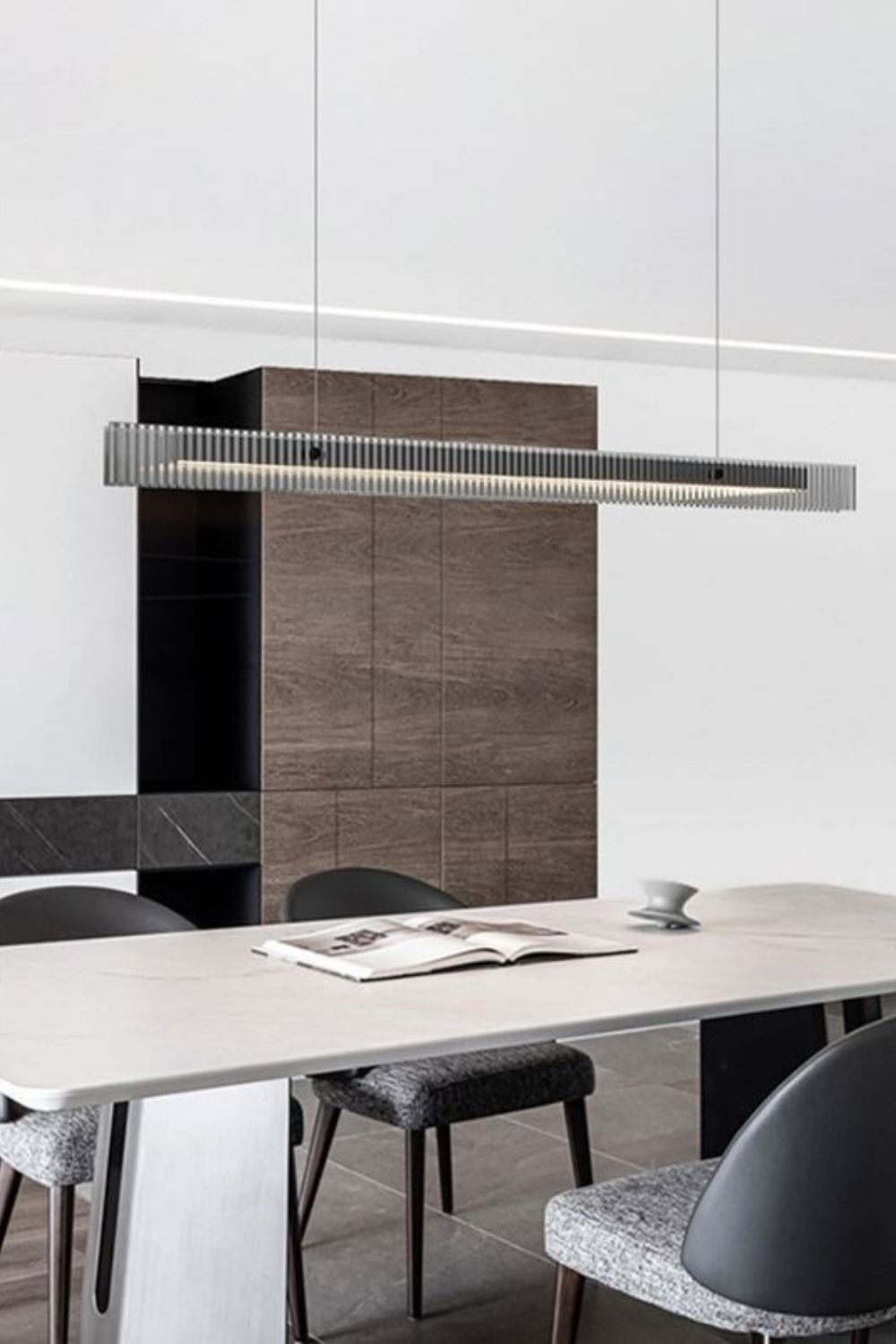 Linear Glass Pendant Light - vexalamps